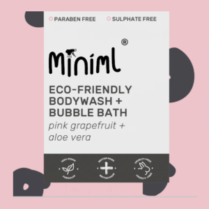 Miniml Body Wash – Pink Grapefruit & Aloe Vera