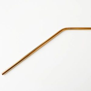 Gold Stainless Steel Straw