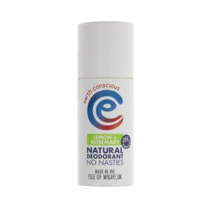 Earth Conscious Natural Deodorant - Lemon & Rosemary