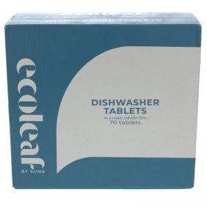 Ecoleaf Dishwasher Tablets x 70 tabs