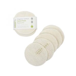 Organic Cotton Facial Pads - Pack of 5