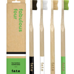 F.E.T.E ‘Fabulous Four’ Toothbrush Pack – Firm Bristles