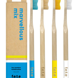 F.E.T.E ‘Marvellous Mix’ Toothbrush Pack – Medium Bristles