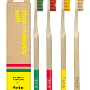 F.E.T.E ‘Stupendously Soft’ Toothbrush Pack – Soft Bristles