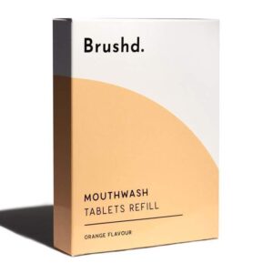 Brushd Mouthwash Tablets Refill- Orange