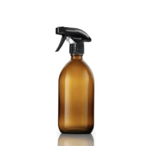 Amber Glass Spray Bottle 300ml